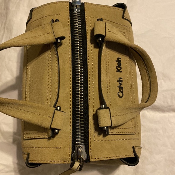 Calvin Klein Suede Purse - Picture 6 of 15